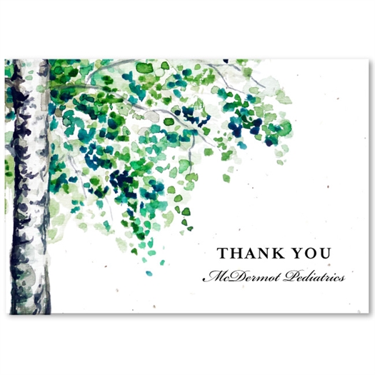 Seeded Business Thank you cards | September Birch