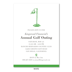 Business Golf Invitations | The Flag