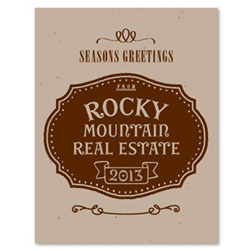 Seeded Paper Holiday Cards | Western Slope