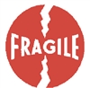 DL-1140: 4" X 4" FRAGILE LABEL