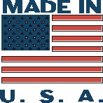 DL-1609: 1" X 1" MADE IN THE USA LABEL