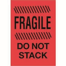 DL-1785: 4" X 6" FRAGILE DO NOT STACK