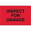 DL-3461: 3" X 5" INSPECT FOR DAMAGE