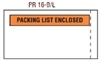 PR-16: 5-1/2" X 10" TOP PRINT PACKING LIST