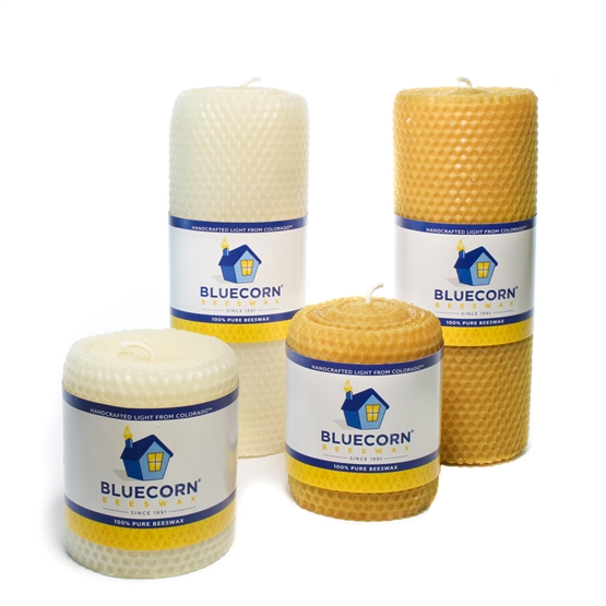 Honeycomb Beeswax Pillars