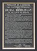 1916 Irish Proclamation painted on slate by Artist Morgan nic Iomhair