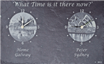 Multiple time zone clock,  perfect gift for Mum.