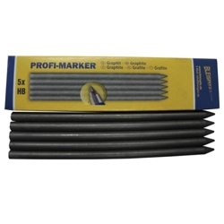 Black Graphite Color Pen Refill for Profi Marker- 5 per box