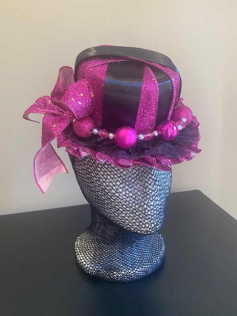 HOLIDAY HAT 4-CELERATE IN STYLE WITH THIS ONE OF A KIND MINI HAT!