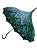 UMBRELLA OCTIPUS DAMASK GREEN HILARY'S VANITY