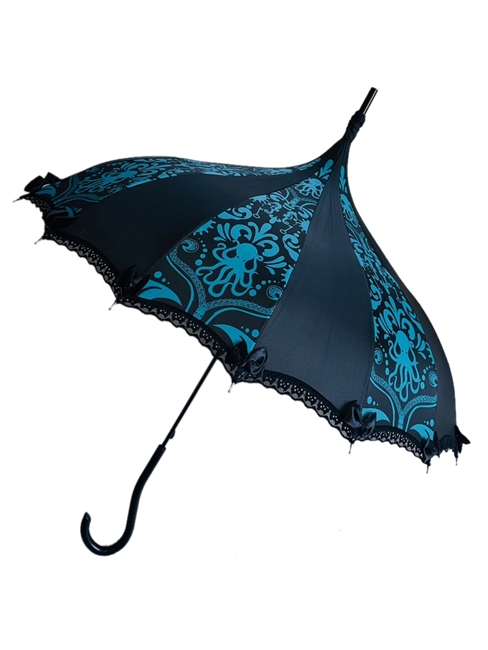 UMBRELLA SEA DAMASK TEAL