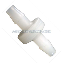 Check Valve, Ozone 1/4" barb