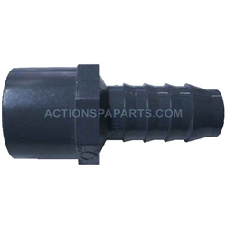 Barb Adapter Fitting, 1"Spg x 1"Rb