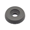 Diverter Cap, Waterway, 1" Top Access, Notched, Gray