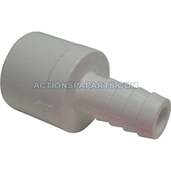 Barb Adapter: 1/2" Spg x 3/8" Rb