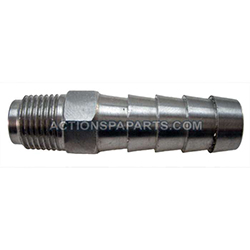 Adapter: MPT 1/8 x 3/8 Barb (J310 Freeze) Stainless Steel