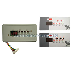 Control Panel, Gecko, TSC-18-PPD 4 Button Panel with Two Overlays