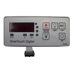 Control Panel, ACC, KP-1005, 5 Button Smart Touch Digital Topside