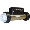 Bath Heater Assembly, HydroQuip, Pure Heat, In-Line, 1.5KW, 115V, 1-1/2", w/ Pressure Switch