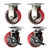 5 Inch Toolbox Casters with precision bearings