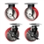 6 Inch Toolbox Casters with precision bearings