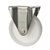 Metric Stainless Steel Rigid Blickle Caster with Top Plate and Nylon Wheel