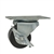 polyolefin wheel low profile caster with  brake