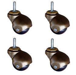 Baron Spherical threaded stem casters