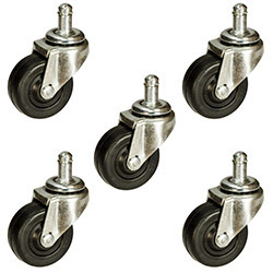 Soft Rubber Tread Furniture Casters