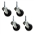 Soft Rubber Tread Furniture Casters