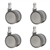 gray softech hardwood floor safe casters