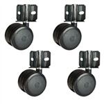 inside corner mount softech hardwood floor safe casters