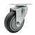 4" Swivel Caster for Rubbermaid Cube Cart with Thermoplastic Rubber Tread