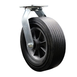 10" Flat Free Swivel Semi Pneumatic Cart Caster