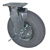 8" Swivel Gray Pneumatic Cart Caster