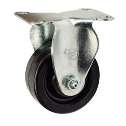 3" Rigid Caster with Phenolic Wheel