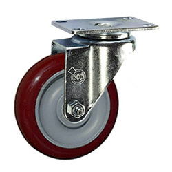 4" Swivel Caster with Polyurethane Tread