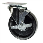 5 inch Swivel Caster with Brake and Phenolic Wheel