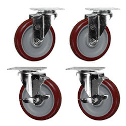 5" Swivel Caster Set