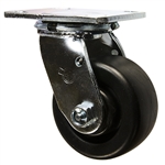 4 Inch Swivel Caster with Polyolefin Wheel and Ball Bearings