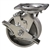 4 Inch Swivel Caster - Semi Steel Wheel with Ball Bearings and Brake