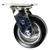 5 Inch Swivel Caster with Rubber Tread on Aluminum Core Wheel and Ball Bearings