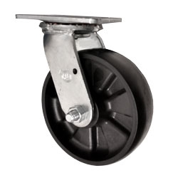 Swivel Caster with Glass Filled Nylon Wheel