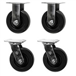 6 Inch Polyolefin Wheel Toolbox Casters