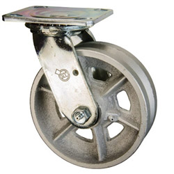 6 Inch Swivel Caster with V Groove Wheel