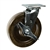 8 Inch Swivel Caster with Phenolic Wheel w/ Brake