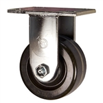 4 Inch Rigid Caster with Phenolic Wheel with Ball Bearings