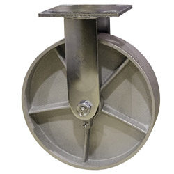 8 Inch Rigid Caster with Semi Steel Wheel