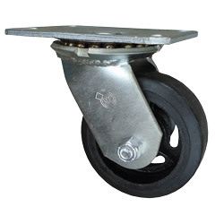 4 Inch Swivel Caster with Rubber Tread Wheel