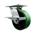 6 Inch Large Plate Swivel Caster with Polyurethane Tread Wheel and Brake